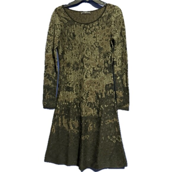 Peruvian Connection Lilah Size XS Long Sleeve Pima Cotton Sweater Dress - Picture 1 of 3